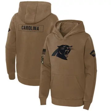 Nike Carolina Panthers No28 Mike Davis Olive/Camo Youth Stitched NFL Limited 2017 Salute To Service Jersey
