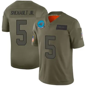 Nike Jacksonville Jaguars No10 Laviska Shenault Jr. Olive Women's Stitched NFL Limited 2017 Salute To Service Jersey