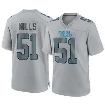 Men Carolina Panthers Jersey Sam Mills Limited Salute to Service 2019 Camo