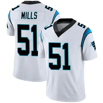Nike Carolina Panthers No51 Sam Mills Blue Alternate Youth Stitched NFL Vapor Untouchable Limited Jersey